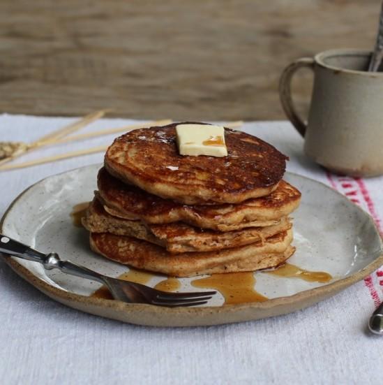 Whole Grain Buttermilk Pancakes Community Grains